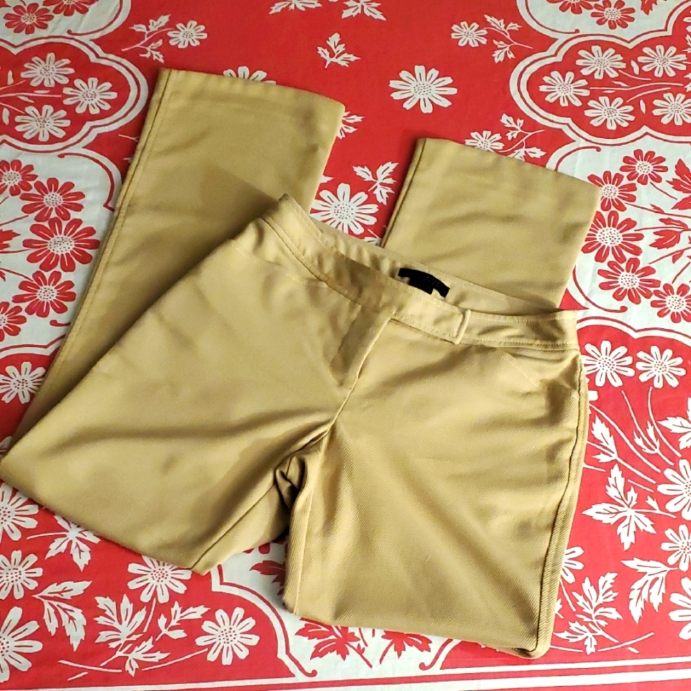 3/$25 The Limited STRETCH Tan Chinos Dress Pants Sz 2